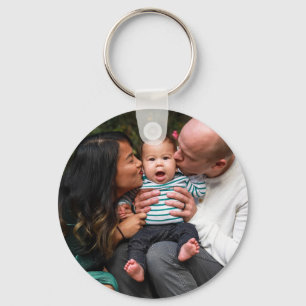 Personalized Custom Family Photo Keychain