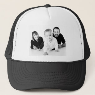 Personalized Custom Family Photo Trucker Hat 