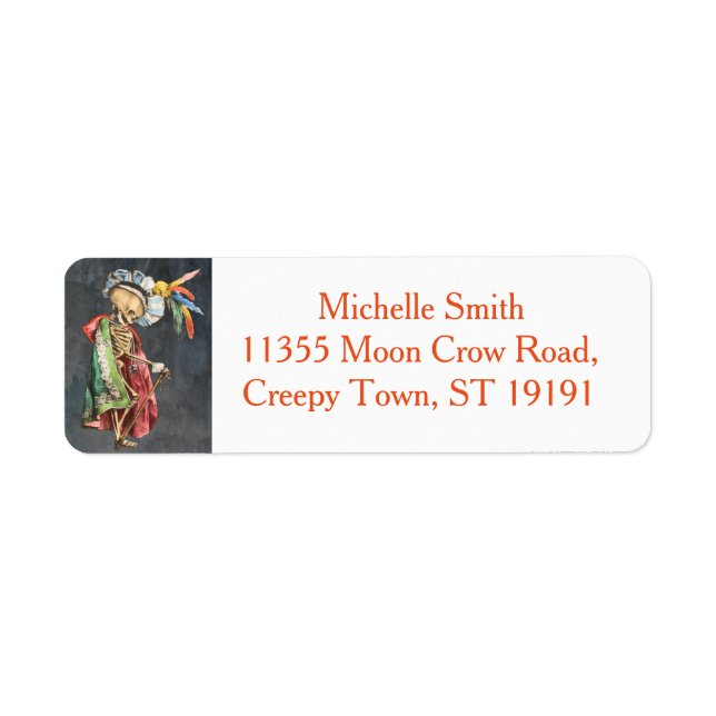 Personalized Custom Floral Sugar Skull Halloween L (Front)