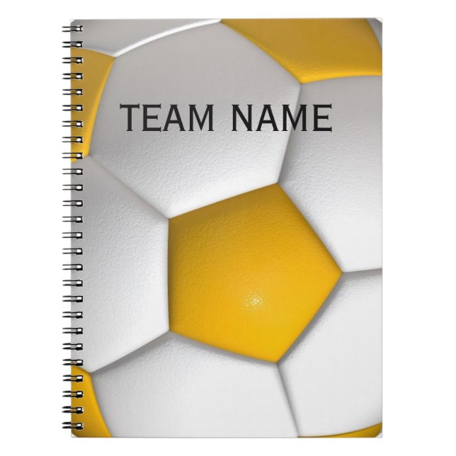 Personalized Custom Football Notebook (Front)