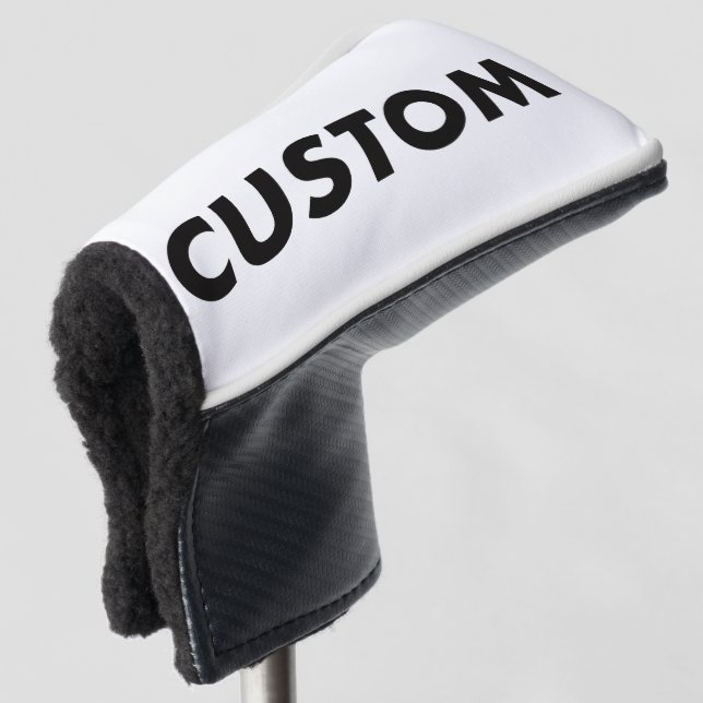 Personalized Custom Golf Club Putter Headcover (3/4 Front)