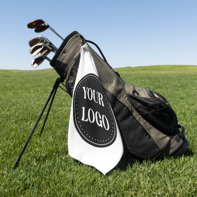 Personalized Custom Graduation gift Golf Towel (Green)