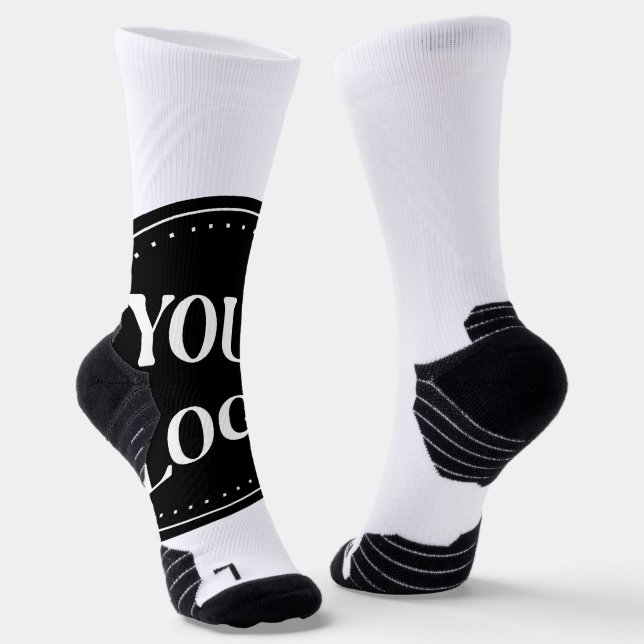 Personalized Custom Graduation gift Socks (Angled)
