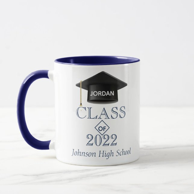 Personalized Custom graduation  mug (Left)