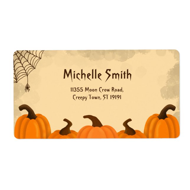 Personalized Custom Halloween  (Front)