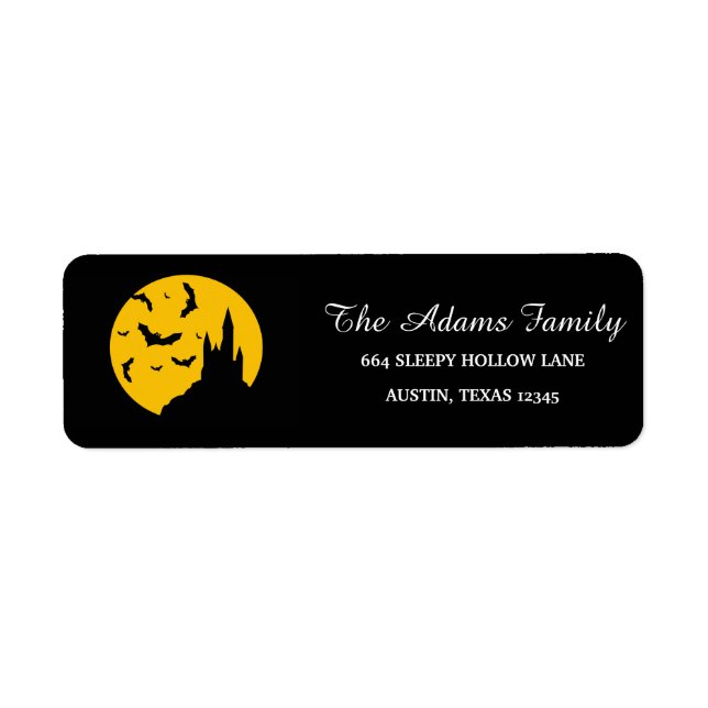Personalized Custom Halloween (Front)