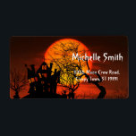 Personalized Custom Halloween<br><div class="desc">These is spooky,  creepy Halloween address label. This is the unique address labels to use on your invitations,  greeting cards,  etc. Personalize with your name and other text.</div>