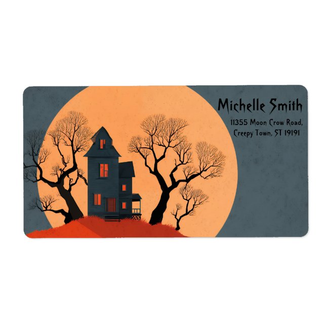 Personalized Custom Halloween  (Front)
