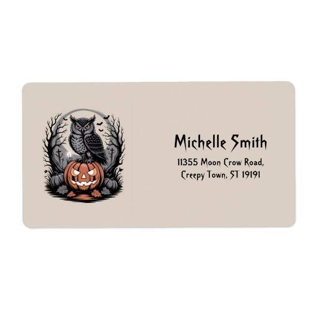 Personalized Custom Halloween  (Front)