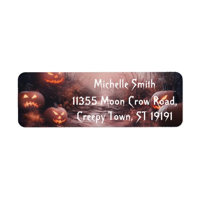 Personalized Custom Halloween (Front)