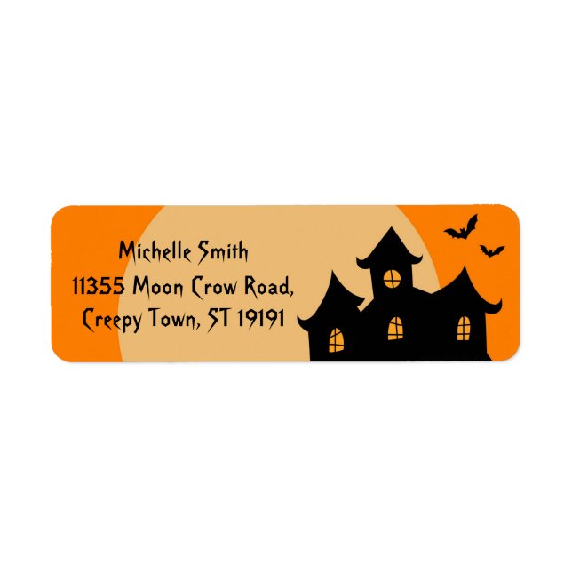 Personalized Custom Halloween (Front)