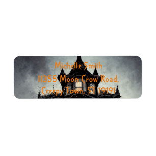 Personalized Custom Halloween Label