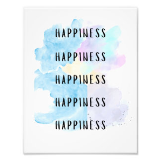 Personalized Custom happiness Photo Print