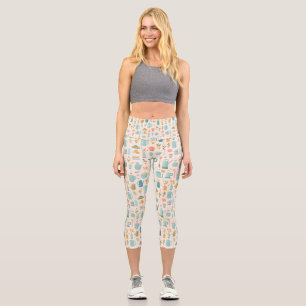Personalized Custom High Waisted Yoga Capris