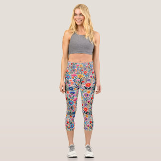 Personalized Custom High Waisted Yoga Capris