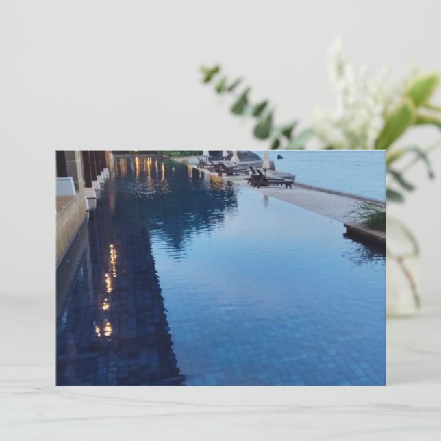Personalized Custom Holiday Card (Standing Front)