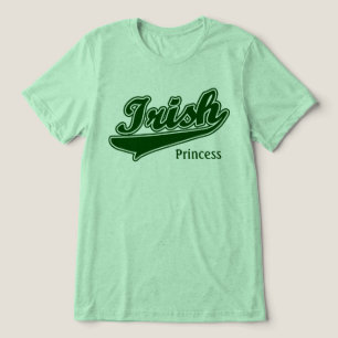 Personalized Custom Irish T-Shirt Tri-Blend Shirt