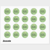 Personalized Custom Jar Labels Sauerkraut Cabbage (Sheet)