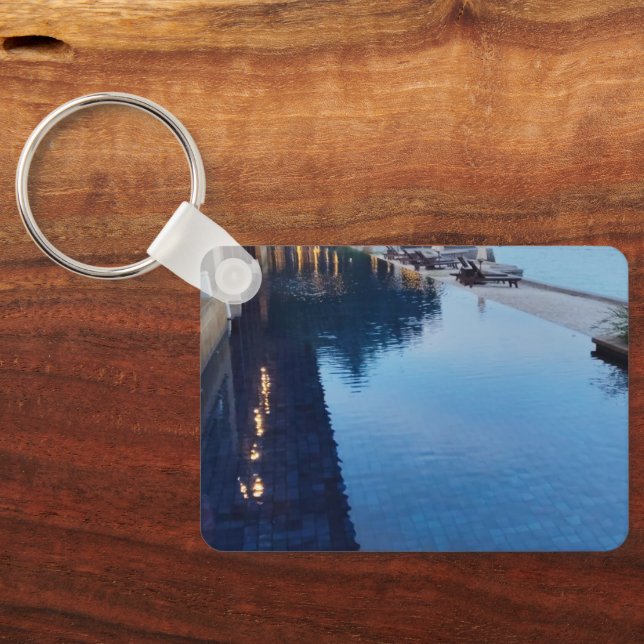 Personalized Custom Keychain (Back)