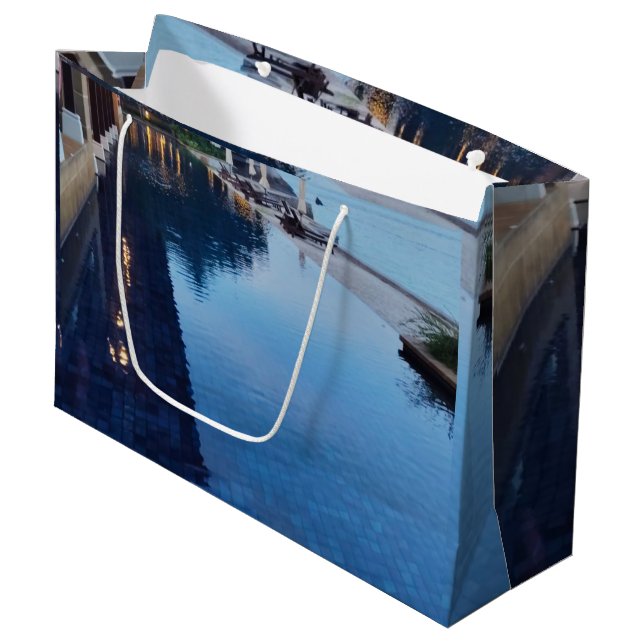 Personalized Custom Large Gift Bag (Front Angled)