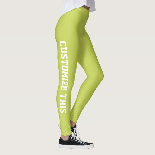 Personalized Custom Leggings for Women (Right)