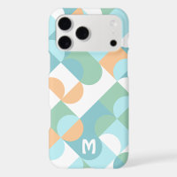 Personalized Custom Light Teal Blue Green Retro