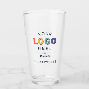 Personalized Custom Logo Business Glass