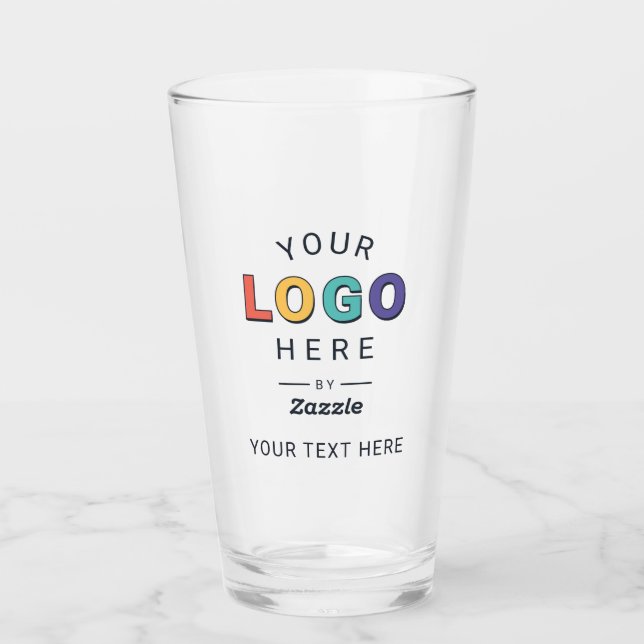 Personalized Custom Logo Business Glass (Front)