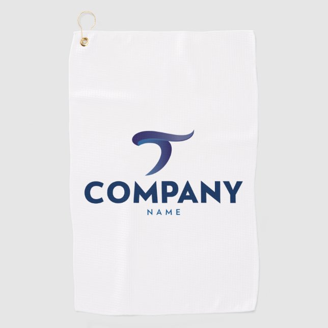 Personalized custom logo golf towels (Front)