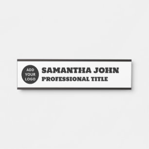 Personalized Custom Logo Name Title Door Sign