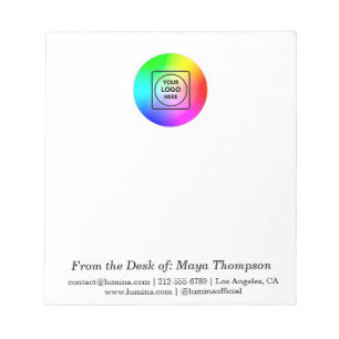 Personalized Custom Logo Office Branding Notepad