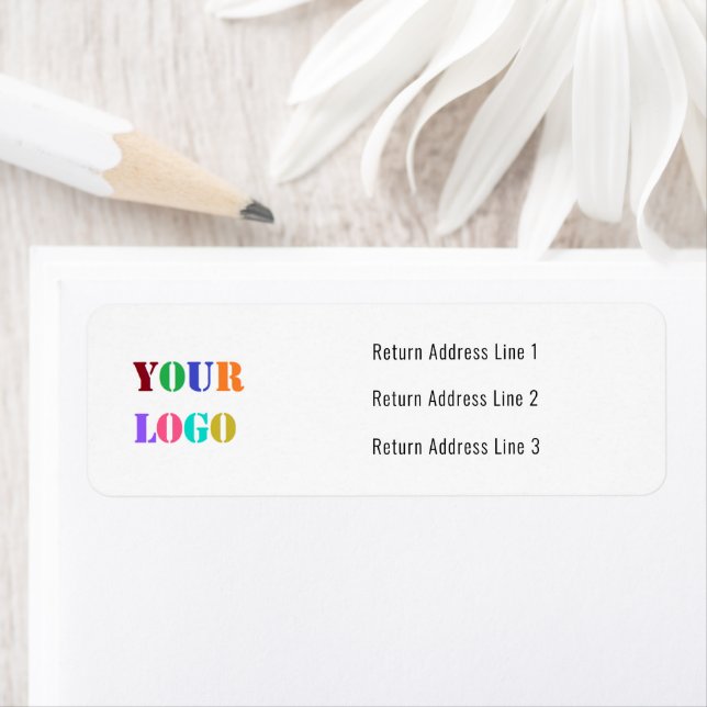 Personalized Custom Logo Return Address Labels (Insitu)