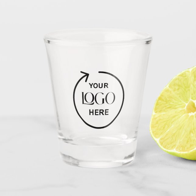 Personalized Custom Logo Shot Glass (Front)