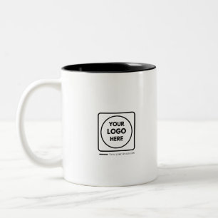 Personalized Custom Logo Two Tone Promo mug