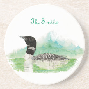 Personalized Custom Loon Coaster