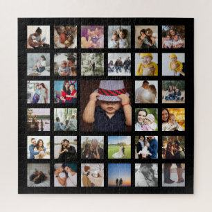 Personalized Custom Made Collage Jigsaw Puzzle