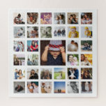 Personalized Custom Made Collage Jigsaw Puzzle<br><div class="desc">33 Photo Template Personalized Custom Made Collage jigsaw puzzle from Ricaso - perfect keepsake - change the background colour by clicking on "customize further"</div>