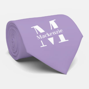 Personalized Custom Made Monogrammed Tie