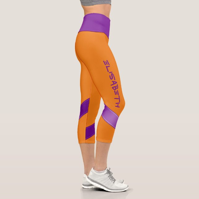 Personalized Custom Made - Template Elisabeth 4 Capri Leggings (Right)