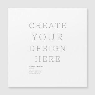 Personalized Custom Magnetic 5.25" Thank You Card