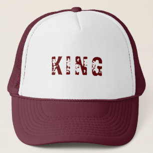 Personalized Custom Maroon Colour Trucker Hats Cap