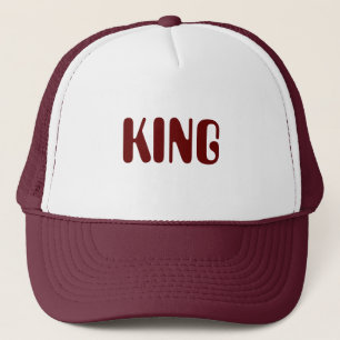 Personalized Custom Maroon Colour Trucker Hats Cap