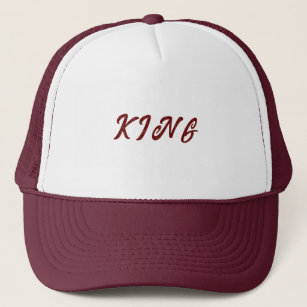 Personalized Custom Maroon Colour Trucker Hats Cap