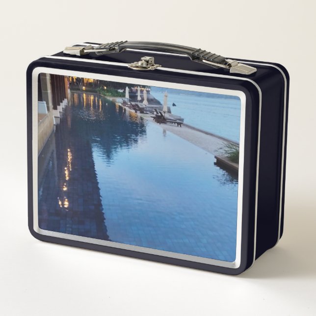 Personalized Custom Metal Lunch Box (Front)