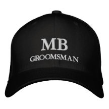 Personalized Custom Monogram Groomsman