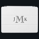 Personalized Custom Monogram  iPad Air Cover<br><div class="desc">Custom iPad Cove..  Birthday.  Anniversary. Modern Font.  Monogram.</div>