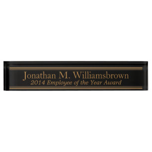 Personalized Custom Monogram Name Plate