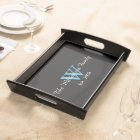 Personalized Custom Monogram Serving Tray
