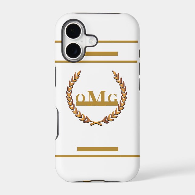 Personalized Custom Monogrammed Logo (Back)