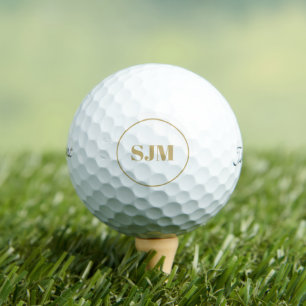 Personalized custom monogrammed Titleist    Golf Balls